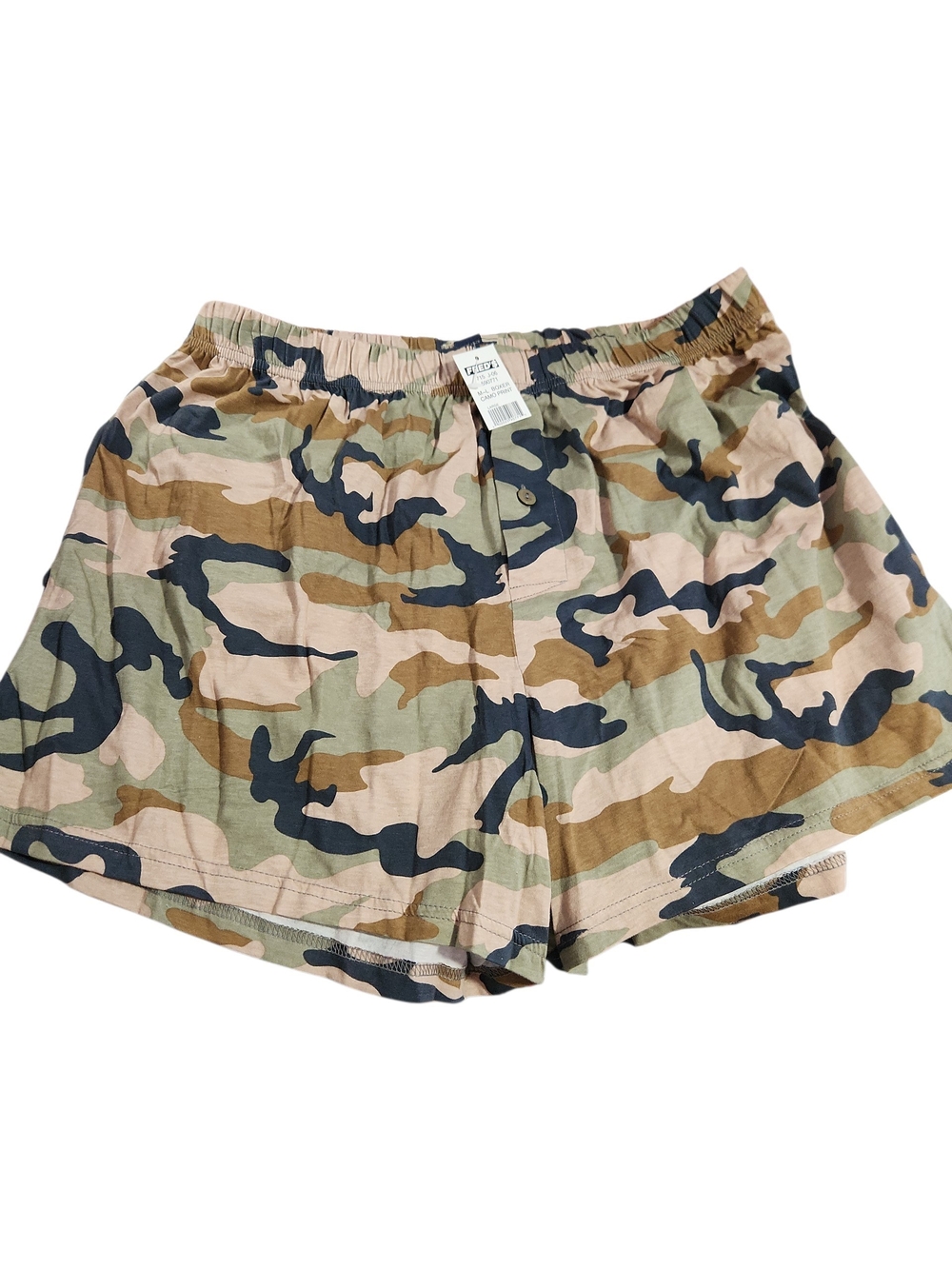 Fred Camo Boxers - Olive, Tan, Black
